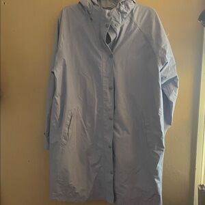 L.L. Bean Women's Light Blue Trench Coat